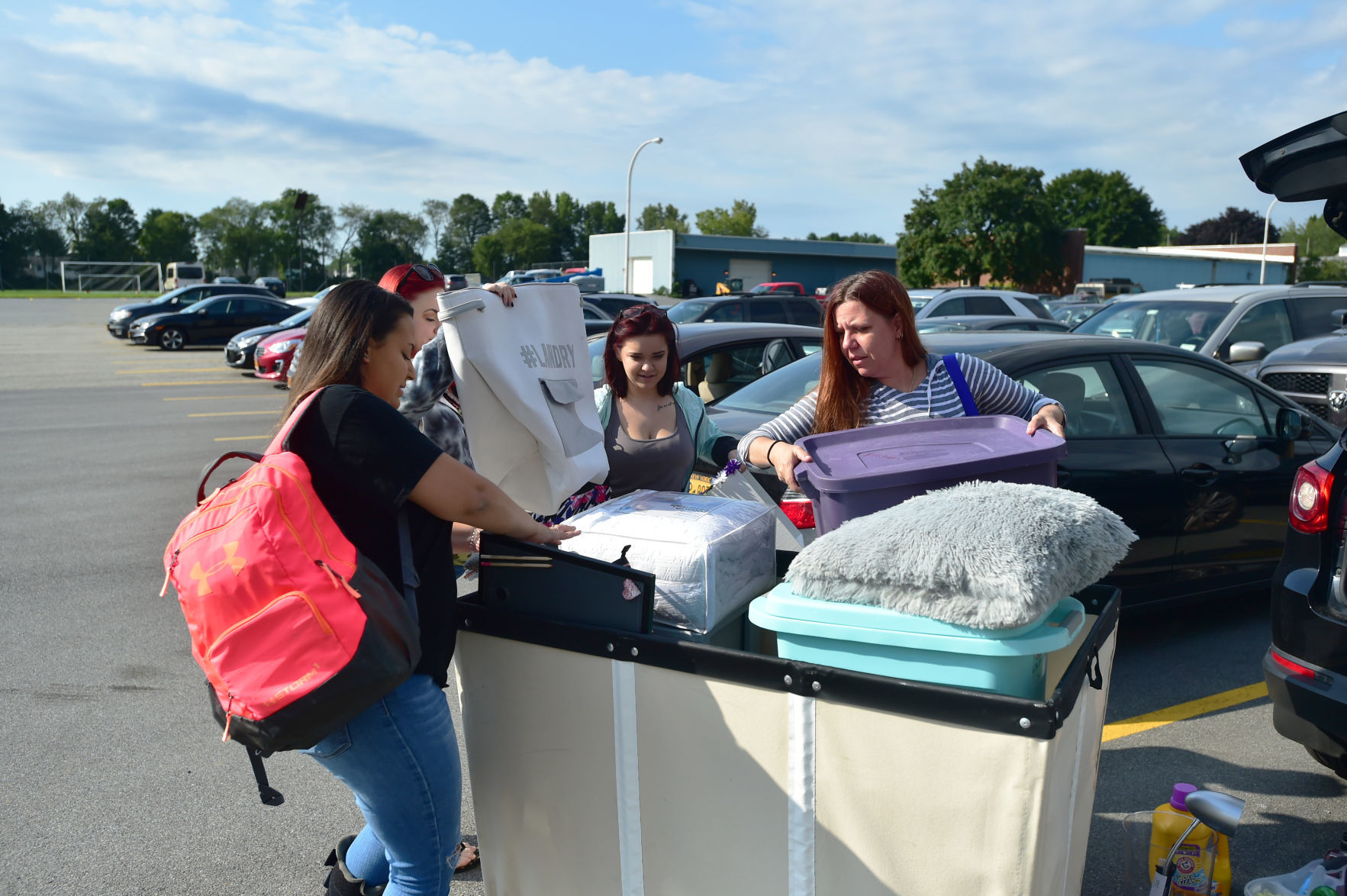 SUNY Adirondack move-in day 2019